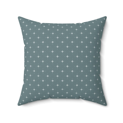 Slate Breeze - Spun Polyester Square Pillow