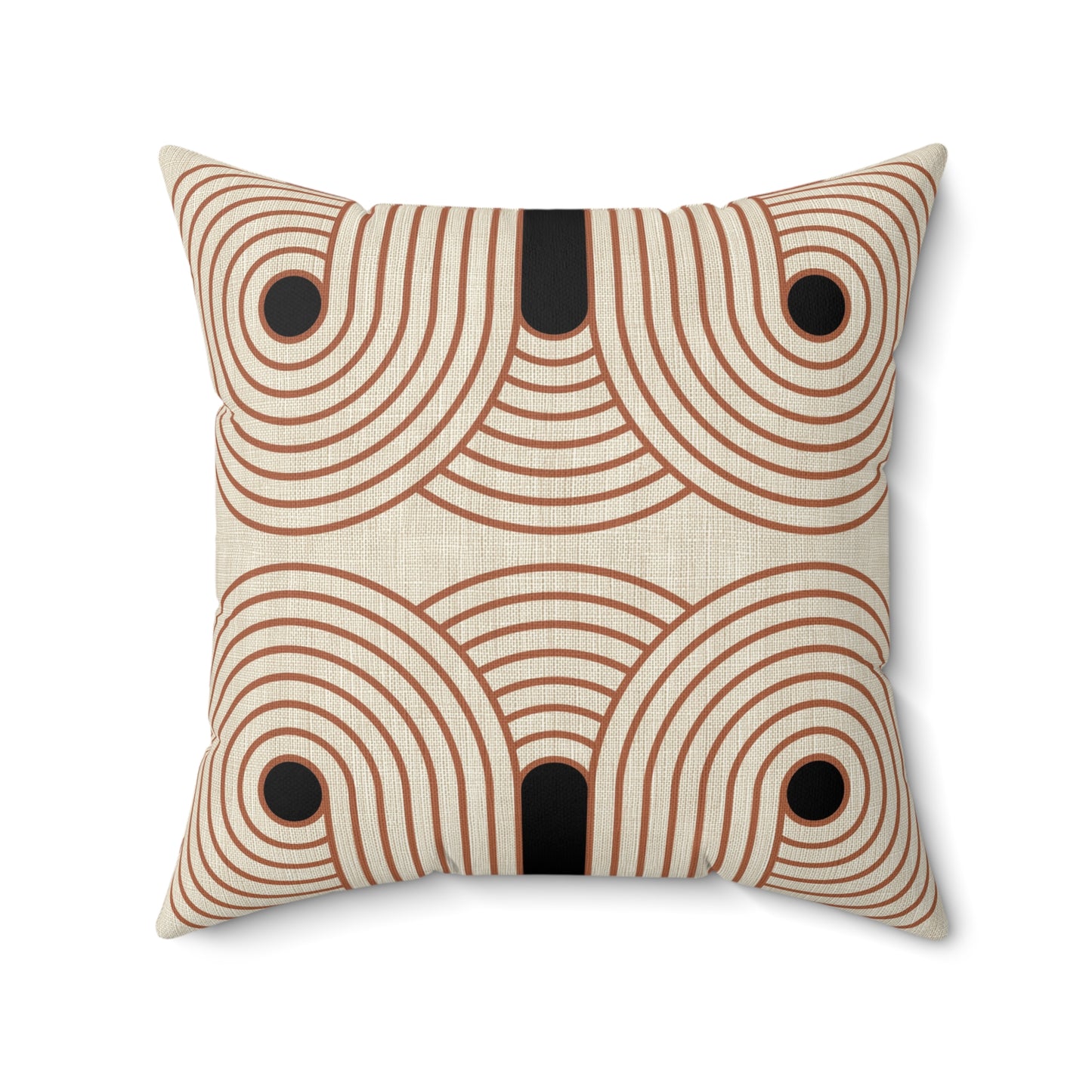 Loop Line - Spun Polyester Square Pillow