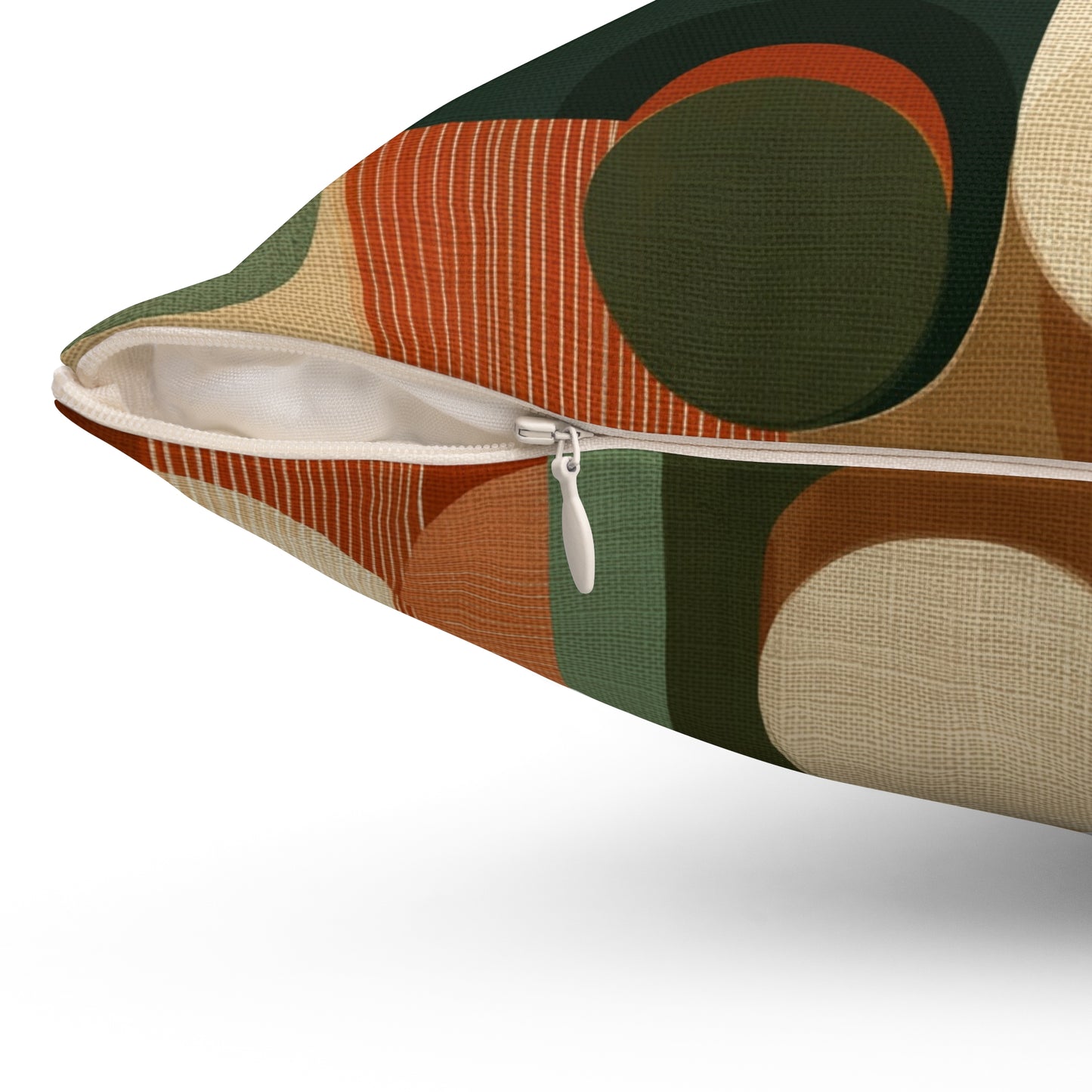 Geo Groove - Spun Polyester Square Pillow