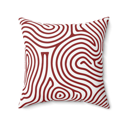 Contour Flow - Spun Polyester Square Pillow