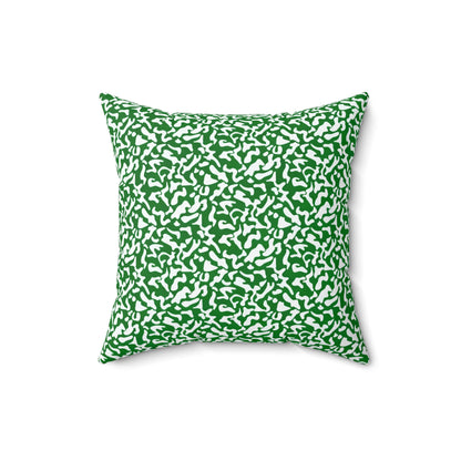 Mint Micro Scatter - Spun Polyester Square Pillow