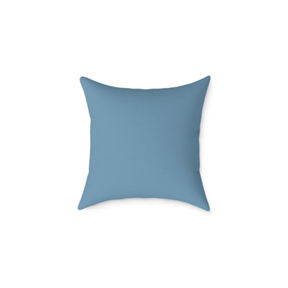 Blush Lens Flare - Square Poly Canvas Pillow