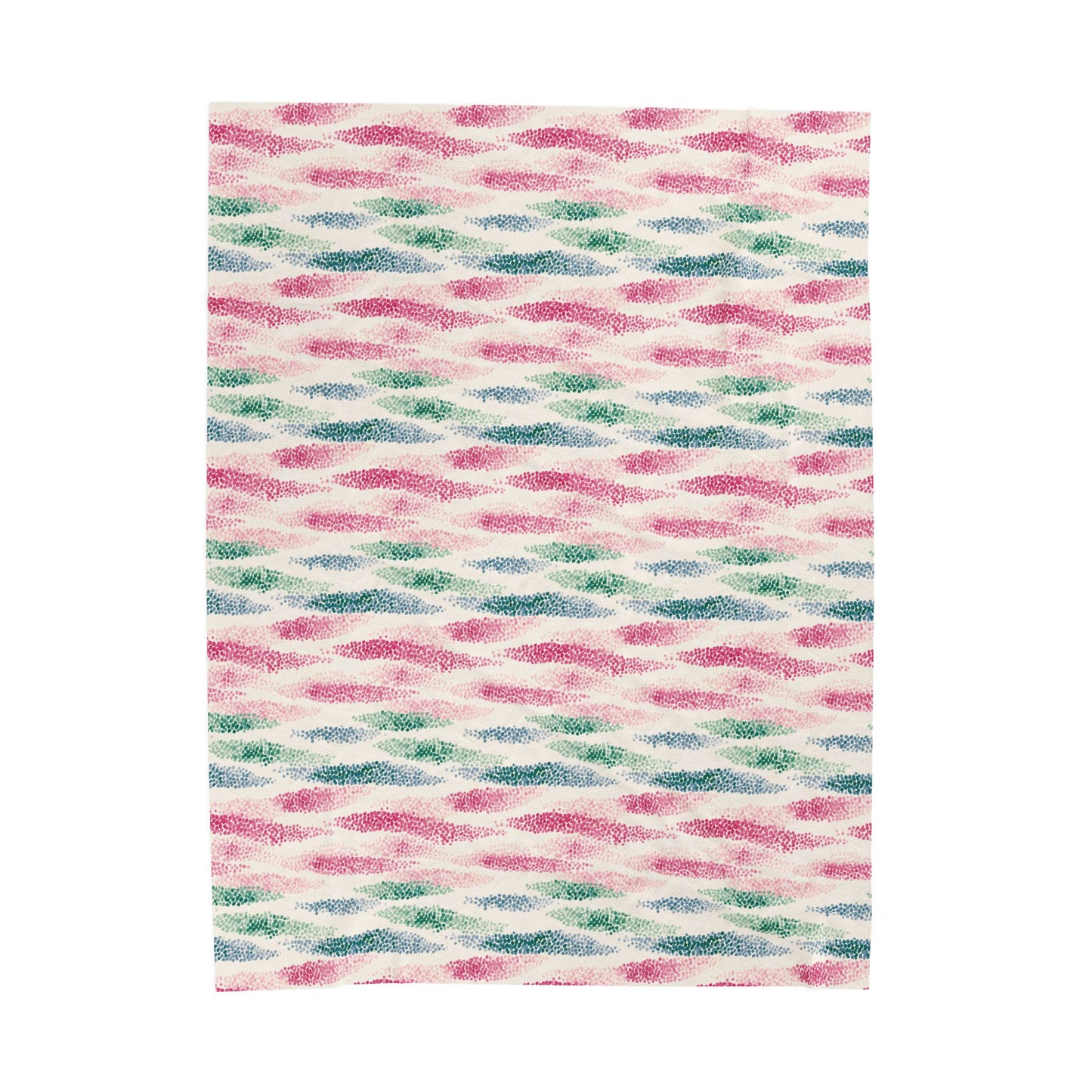 Wild Rose - Velveteen Plush Blanket