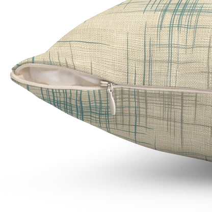 Soft Grid - Spun Polyester Square Pillow