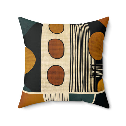 Atomic Balance - Spun Polyester Square Pillow