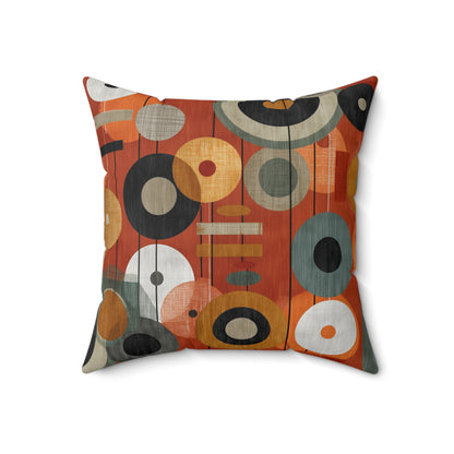 Vinyl Pop - Spun Polyester Square Pillow