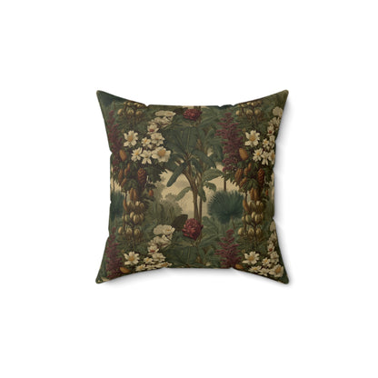 Thistlewood Woodland Bloom - Faux Suede Square Pillow