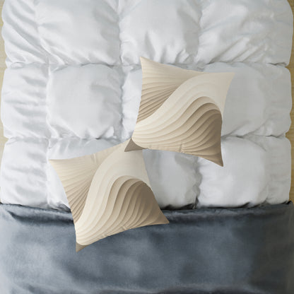 Desert Sweep - Square Poly Canvas Pillow