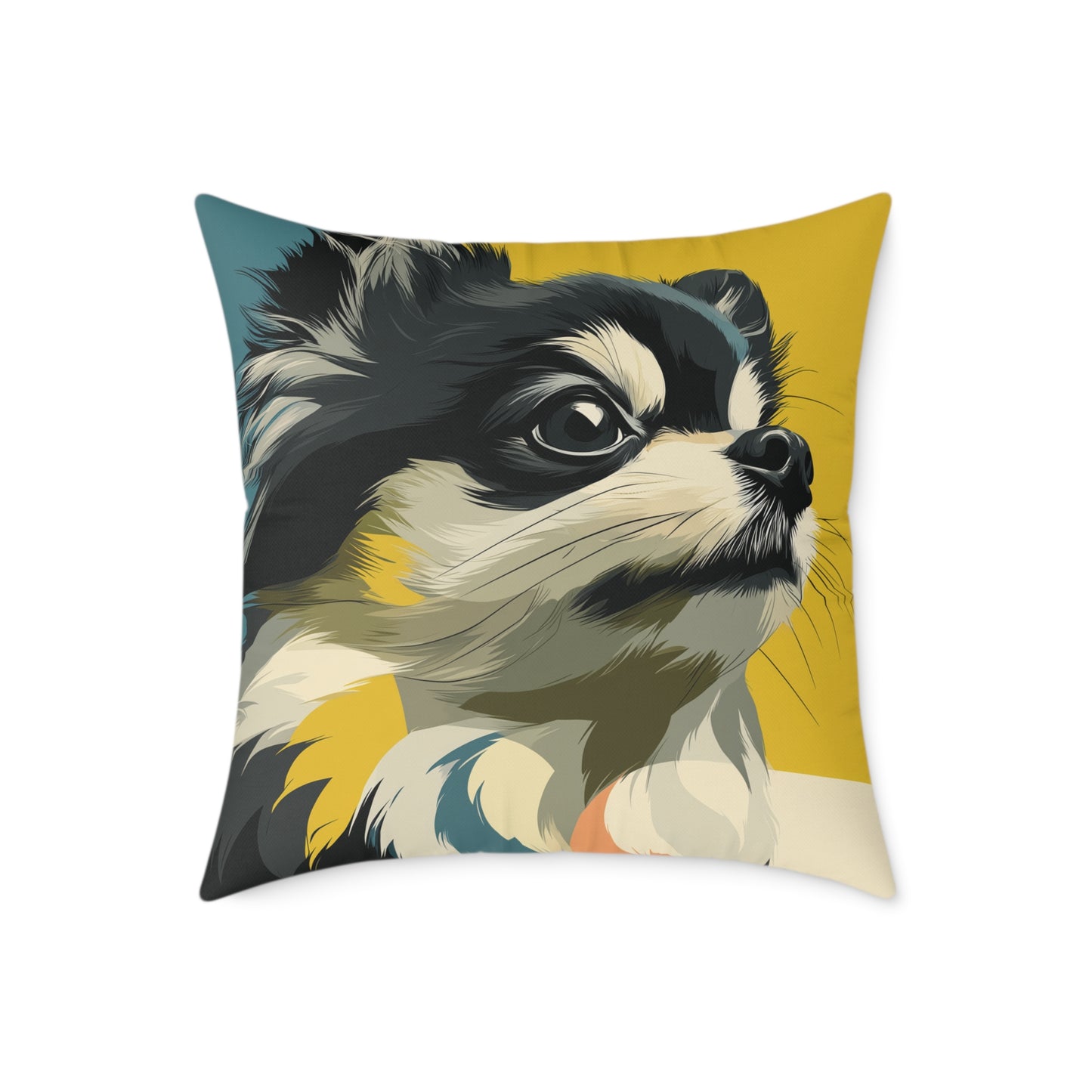 Pomeranian - Square Poly Canvas Pillow