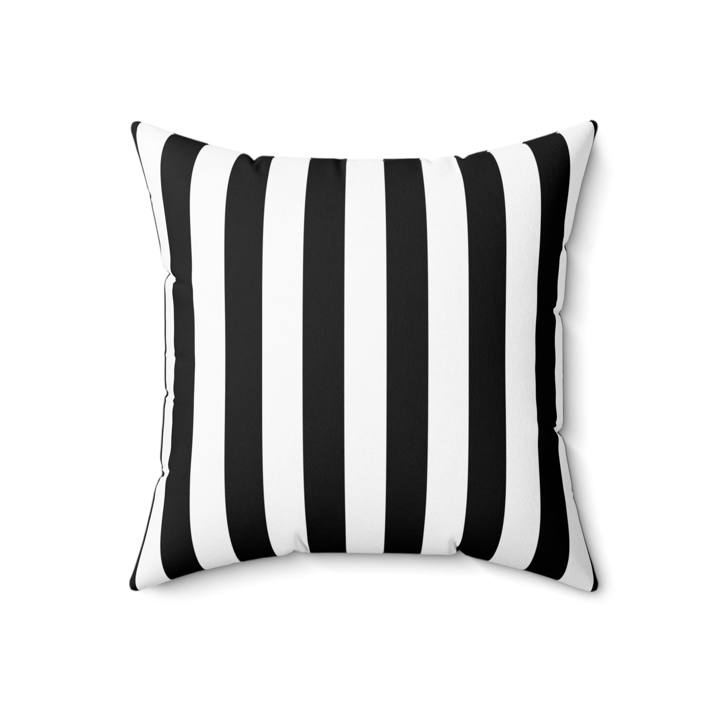 Classic Vertical Stripe - Spun Polyester Square Pillow