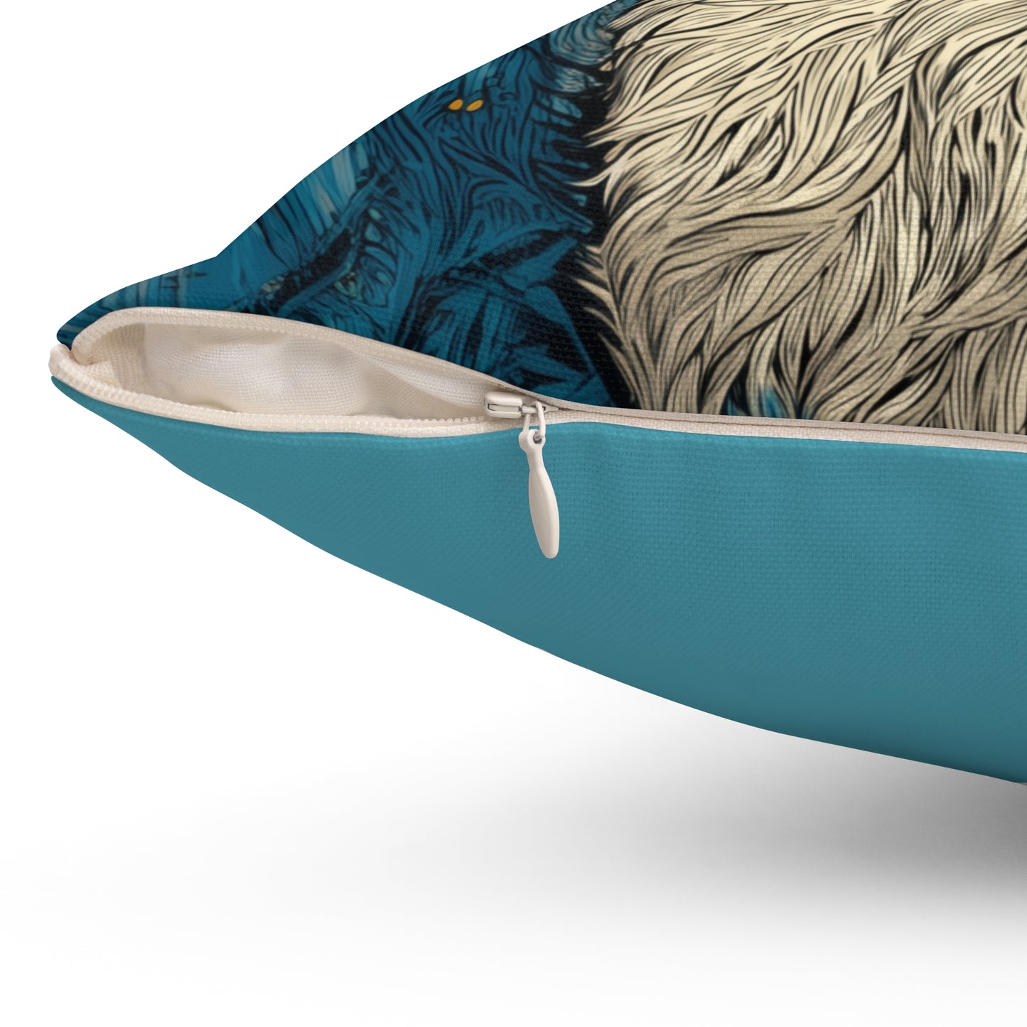 Corgi Dreams - Spun Polyester Square Pillow