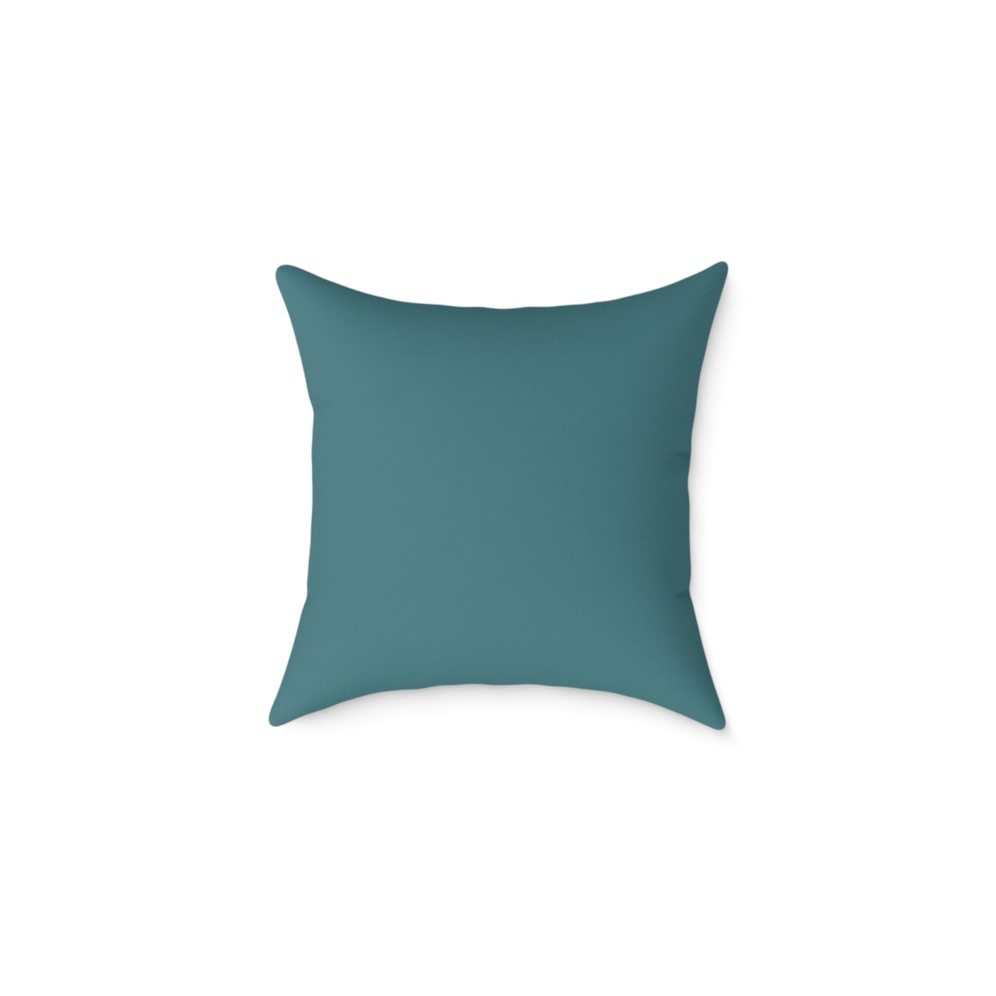 Loom Lines - Ocean - Square Poly Canvas Pillow