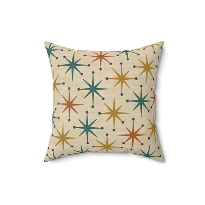Starburst Cheer - Spun Polyester Square Pillow