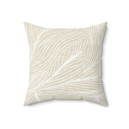 Leafline - Spun Polyester Square Pillow