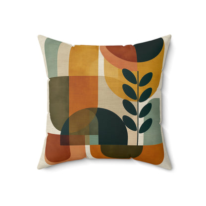 Harvest Shapes - Spun Polyester Square Pillow