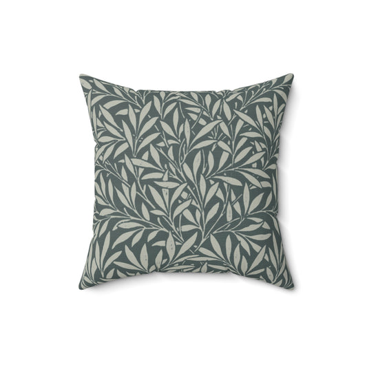 Deep Grove - Faux Suede Square Pillow