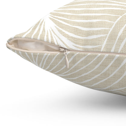 Leafline - Spun Polyester Square Pillow