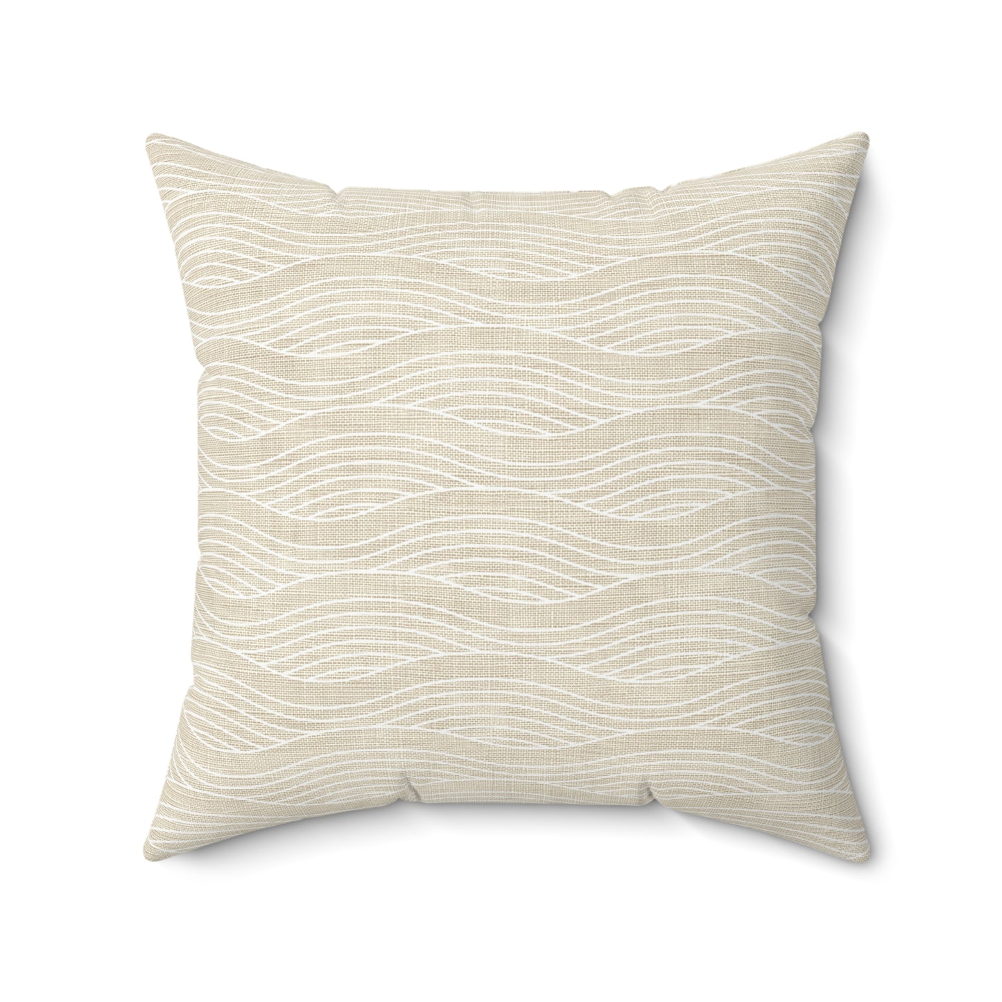Soft Ripple - Spun Polyester Square Pillow