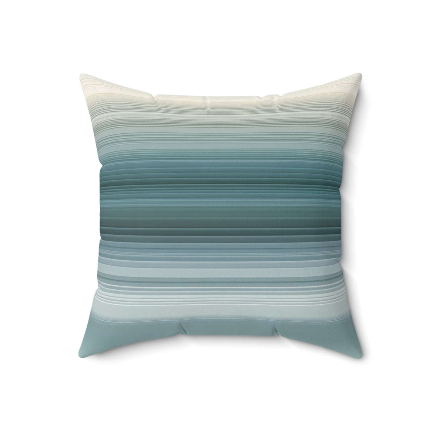 Mistline Neutral Fade - Faux Suede Square Pillow