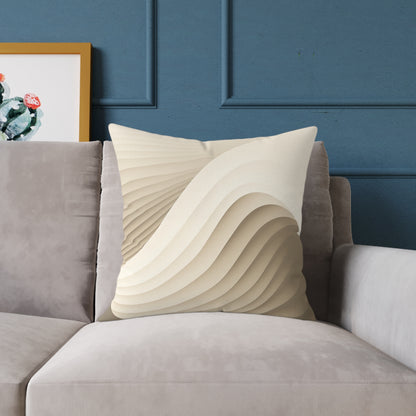 Desert Sweep - Square Poly Canvas Pillow