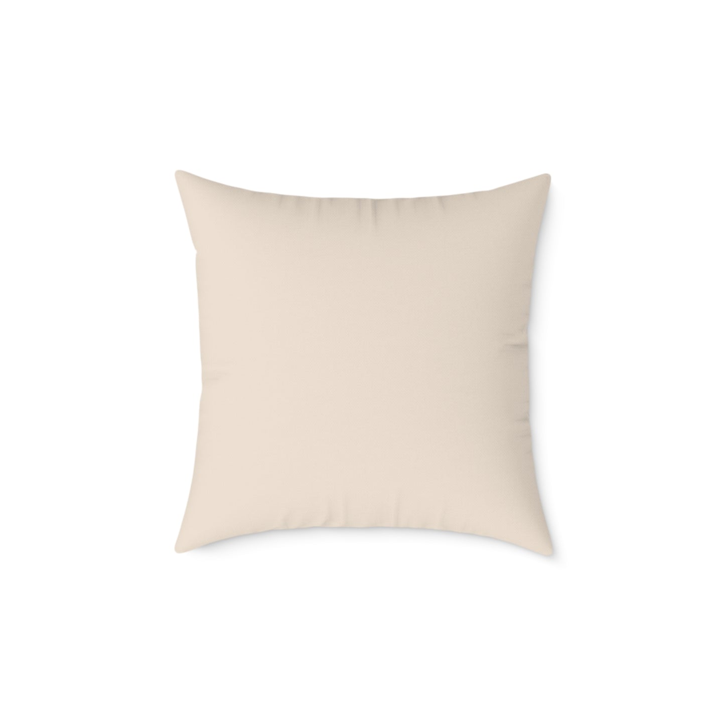 Retro Brushed Spots - Square Poly Canvas Pillow