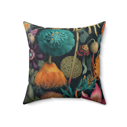 Opulent Garden - Faux Suede Square Pillow