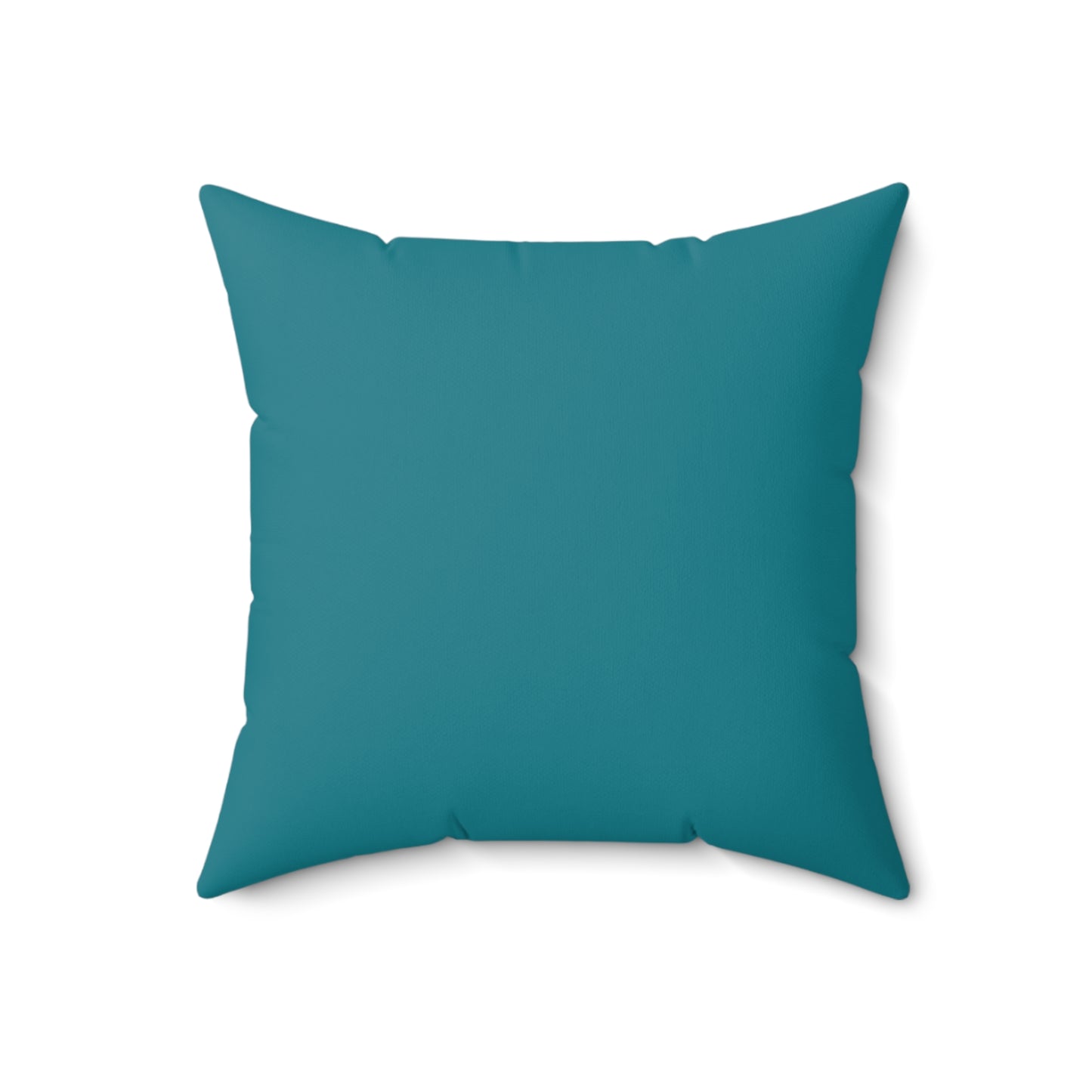 Colorblock Cat- Faux Suede Square Pillow