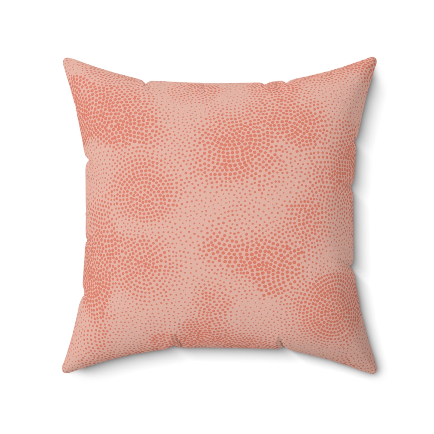 Peach Cloud - Spun Polyester Square Pillow