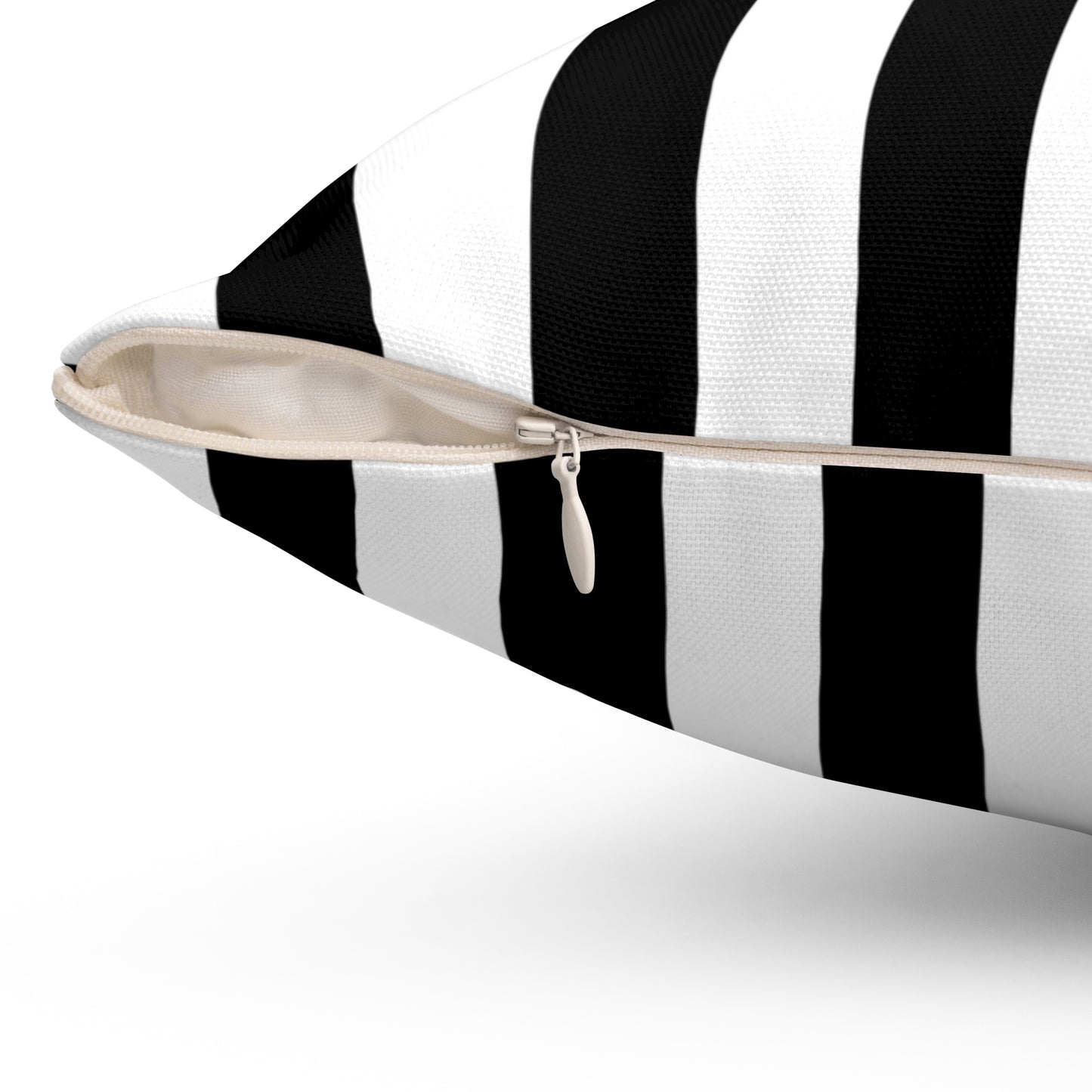 Classic Vertical Stripe - Spun Polyester Square Pillow