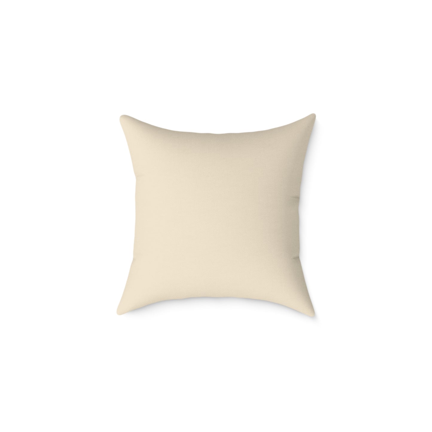 Golden Labrador - Square Poly Canvas Pillow