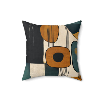 Atomic Orchard - Spun Polyester Square Pillow