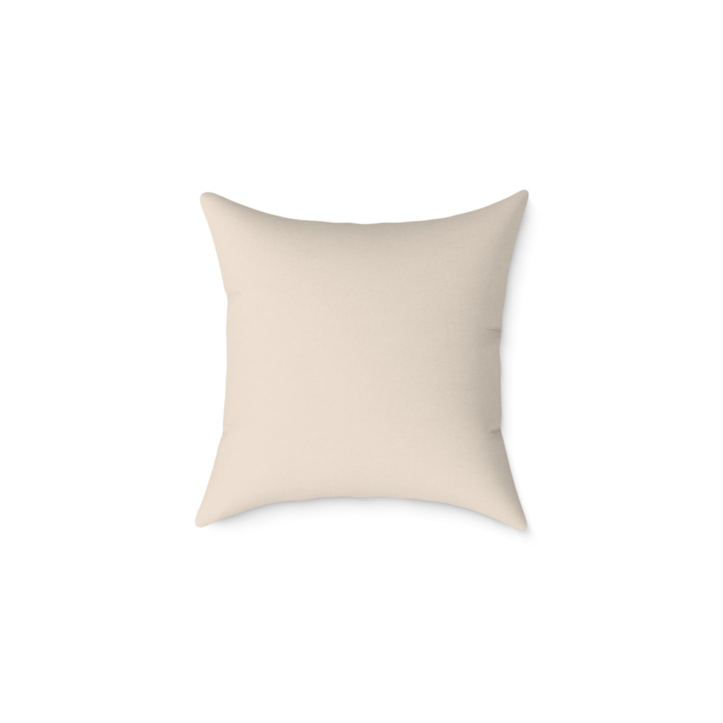 Retro Brushed Spots - Square Poly Canvas Pillow