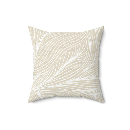 Leafline - Spun Polyester Square Pillow
