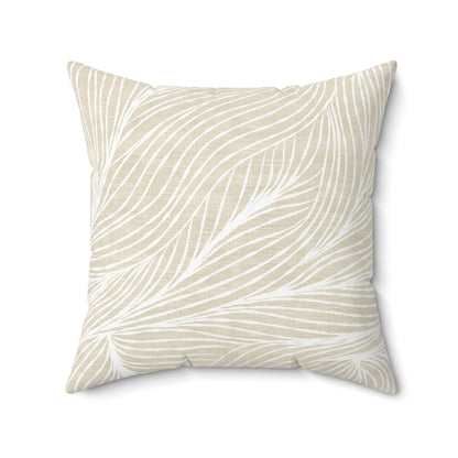 Leafline - Spun Polyester Square Pillow