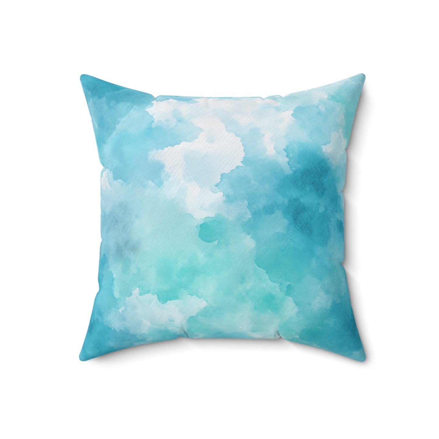 Ocean Drift Mosaic - Spun Polyester Square Pillow