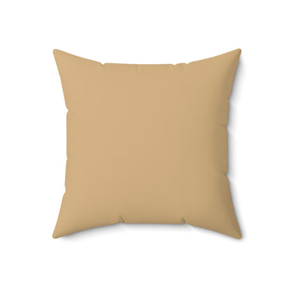Harvest Speckle Glow - Faux Suede Square Pillow