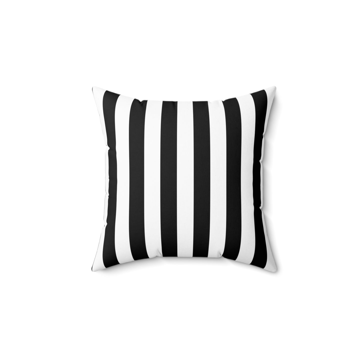 Classic Vertical Stripe - Spun Polyester Square Pillow