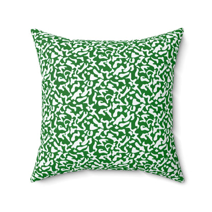 Mint Micro Scatter - Spun Polyester Square Pillow