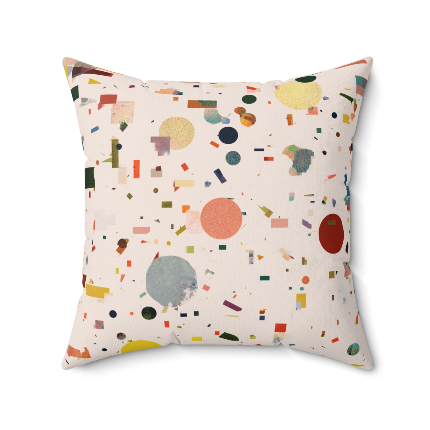 Playful Party Dots - Spun Polyester Square Pillow