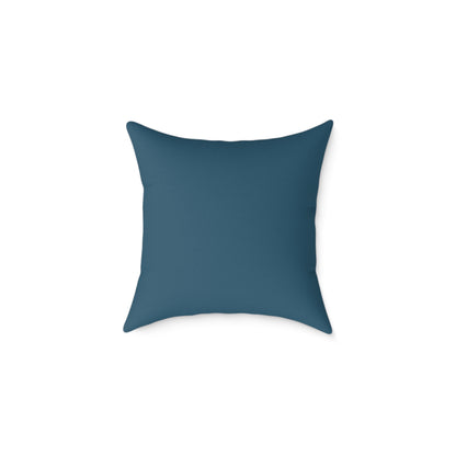 Mod Dot - Square Poly Canvas Pillow