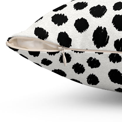 Soft Pollen Dot - Spun Polyester Square Pillow