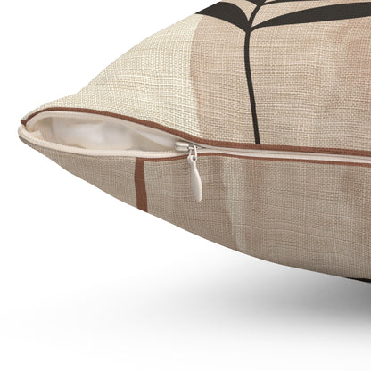 Palm Arch - Spun Polyester Square Pillow