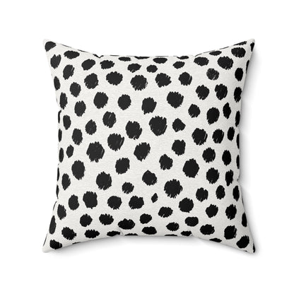 Soft Pollen Dot - Spun Polyester Square Pillow