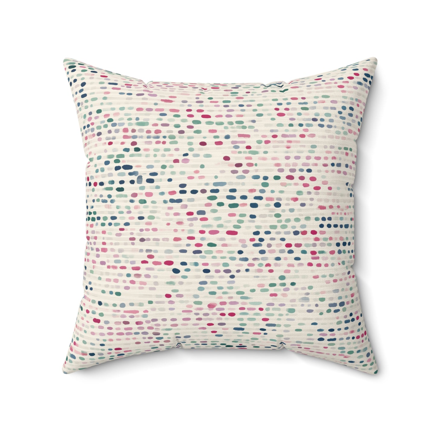 Pastel Pixel - Spun Polyester Square Pillow