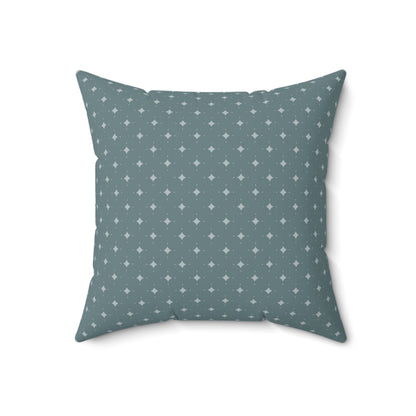 Slate Breeze - Spun Polyester Square Pillow