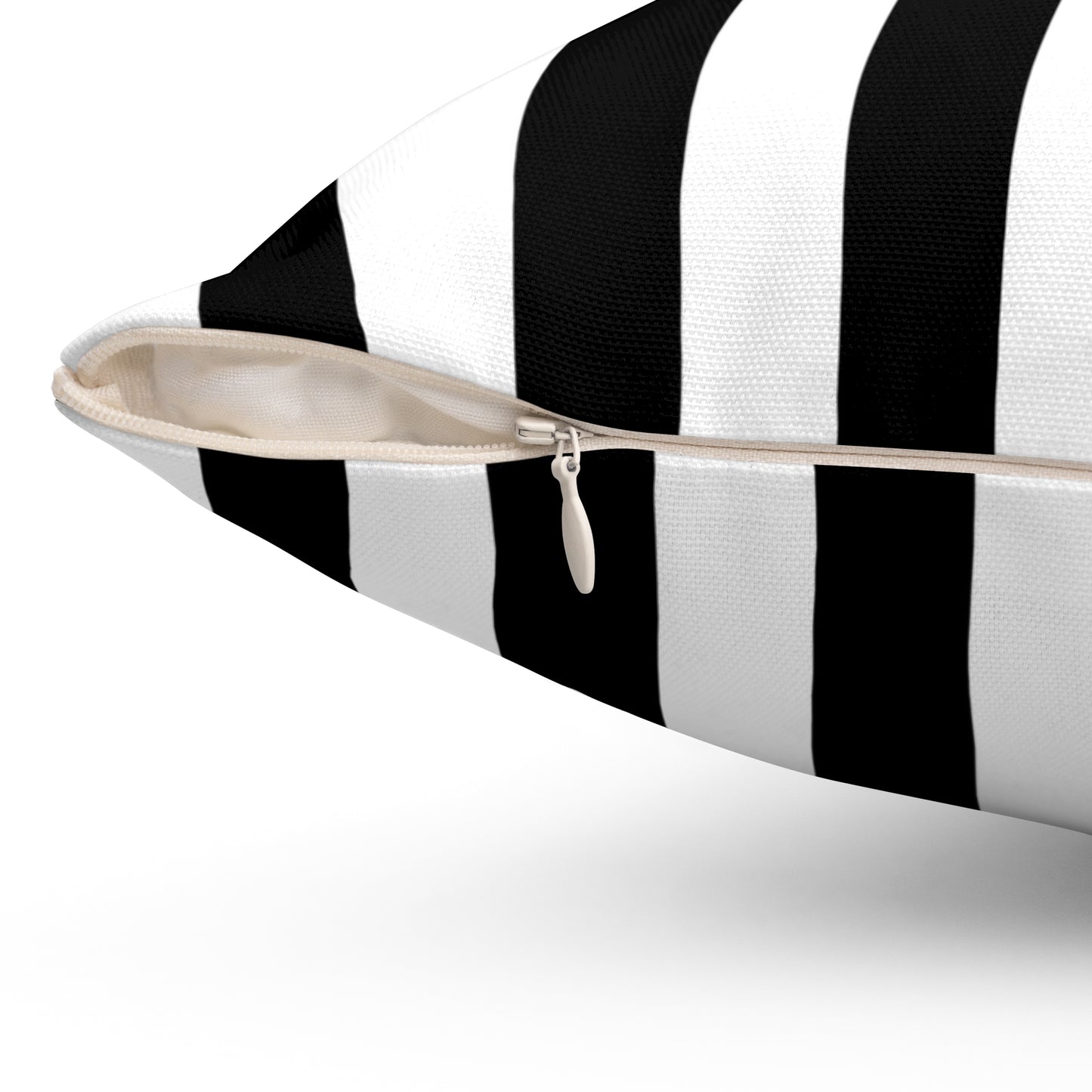 Classic Vertical Stripe - Spun Polyester Square Pillow