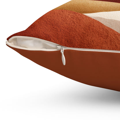 Rustic Cloud Dunes - Spun Polyester Square Pillow