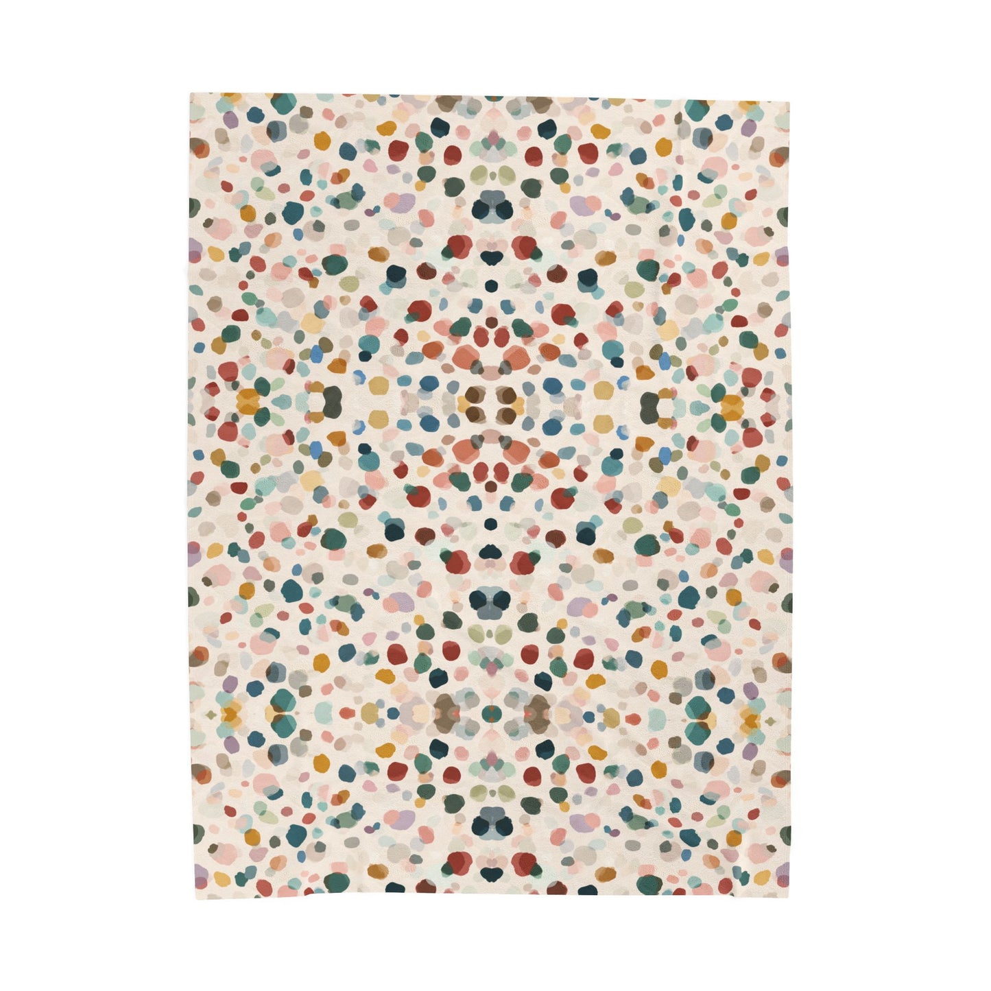 Summer Garden Bloom - Velveteen Plush Blanket