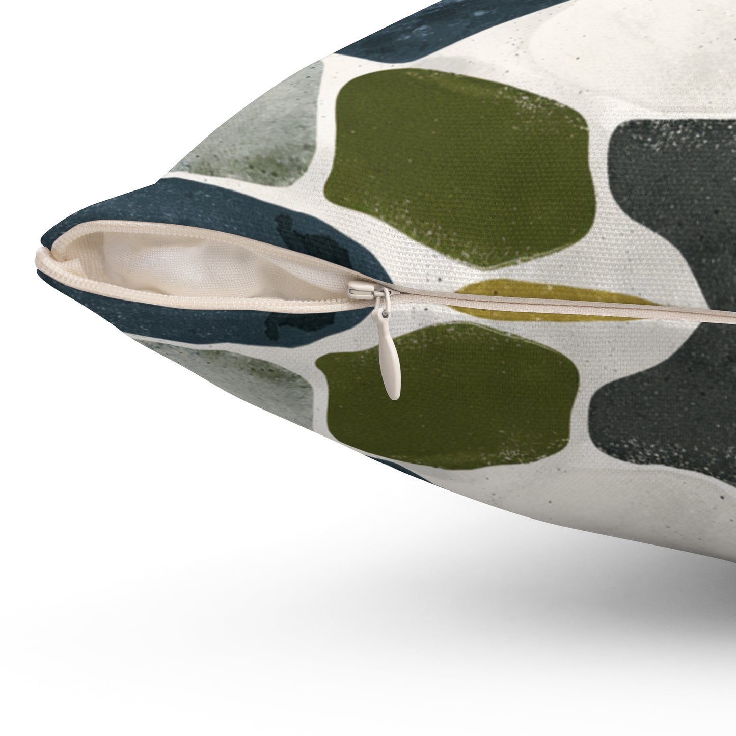 Pebble Garden Scatter - Spun Polyester Square Pillow