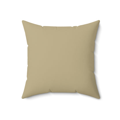 Retro Citrus Bloom - Faux Suede Square Pillow